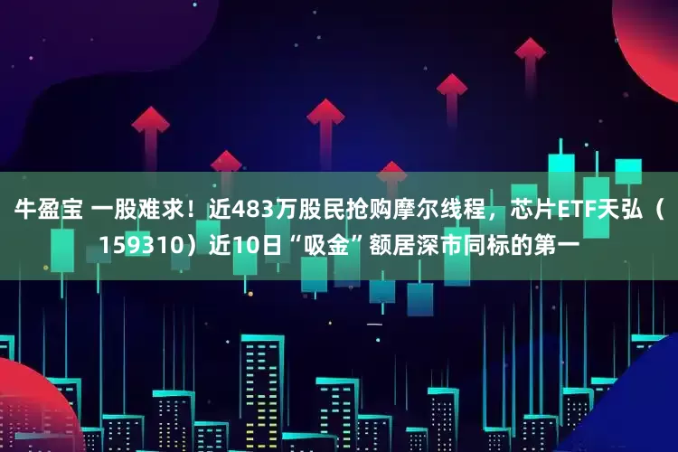 牛盈宝 一股难求！近483万股民抢购摩尔线程，芯片ETF天弘（159310）近10日“吸金”额居深市同标的第一